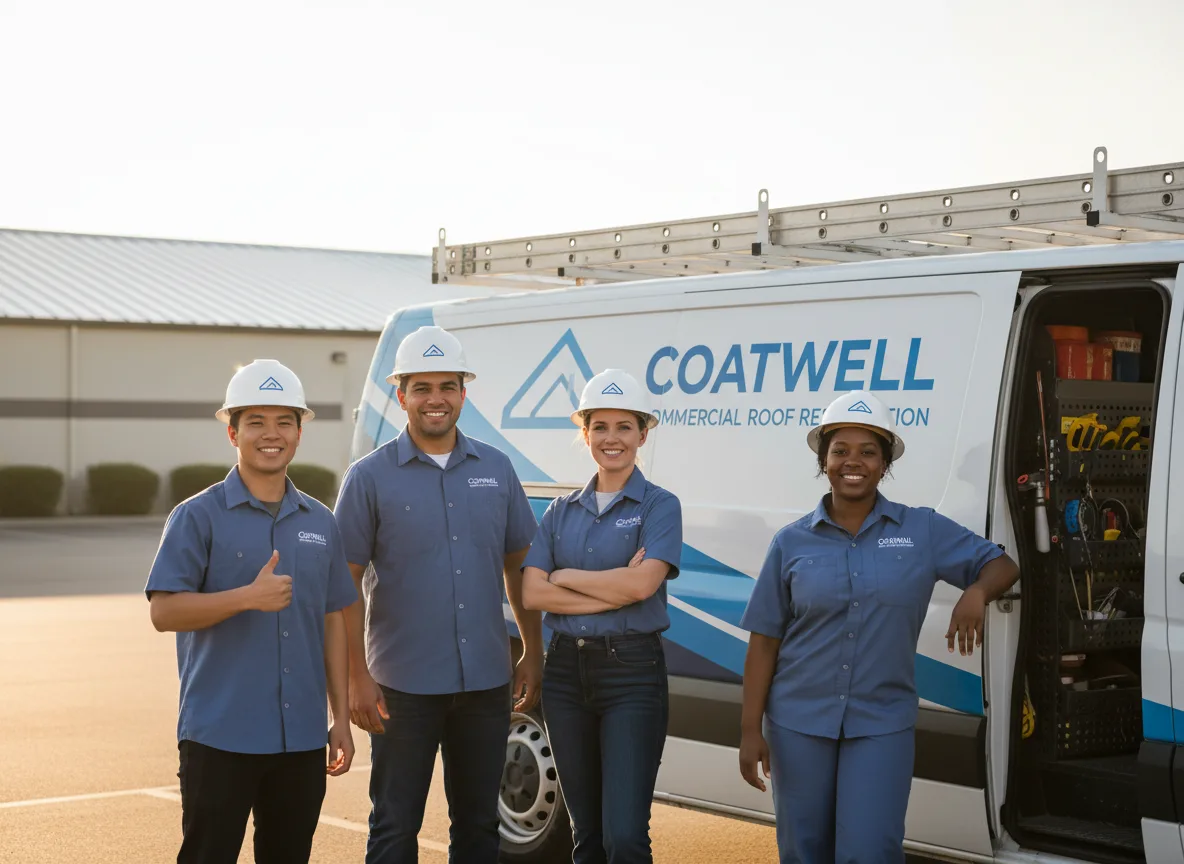 Commercial roof coating company in Erin, TN